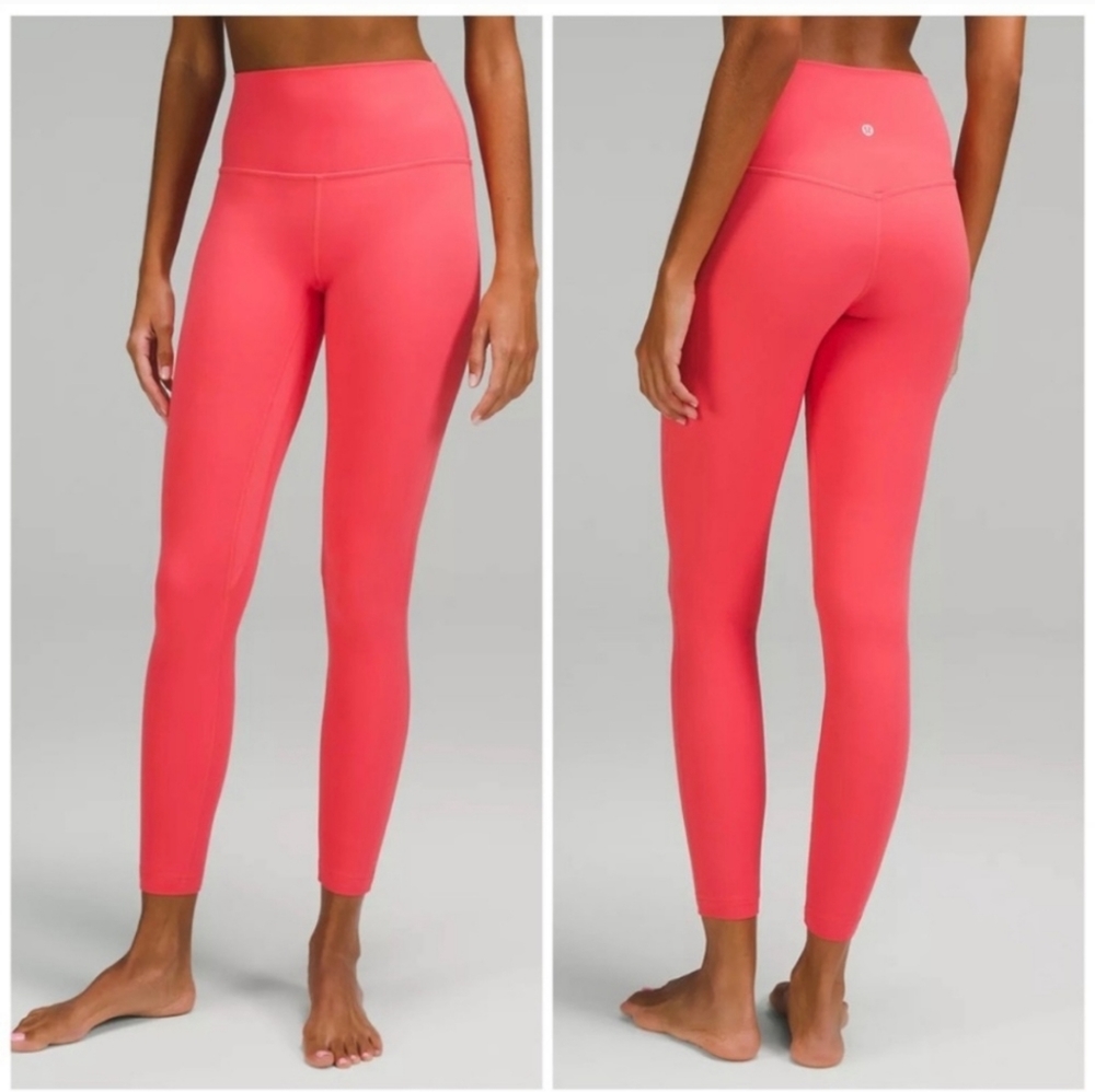 NWT Lululemon Align High-Rise Pant 25" in Pale Raspberry, size 6